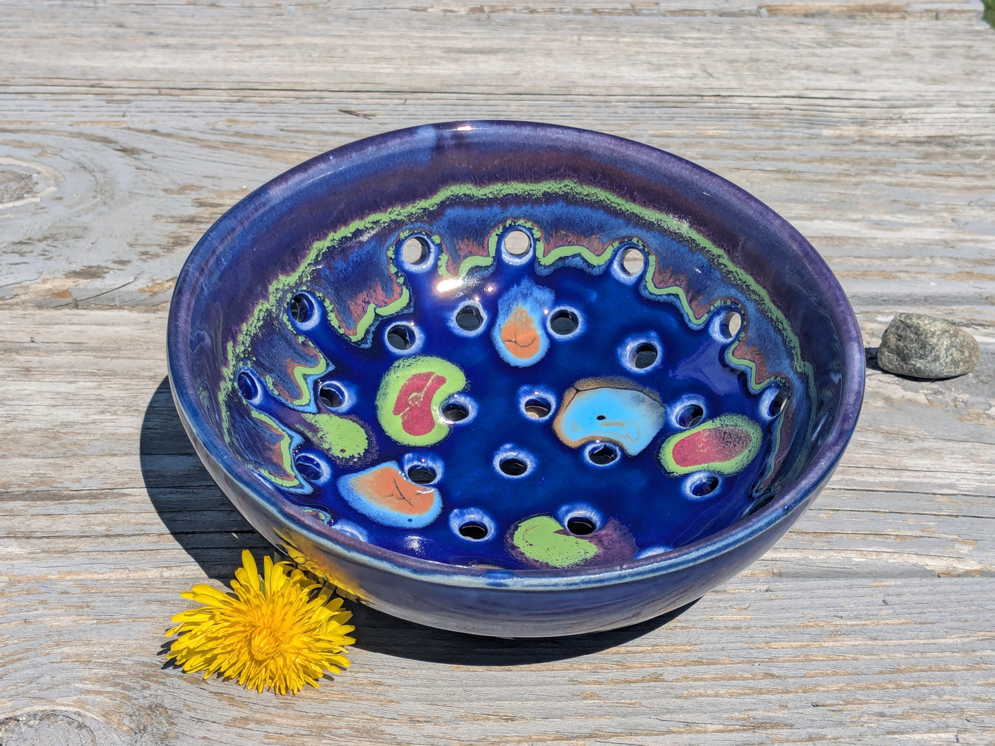 Galaxy Blue Berry Bowl