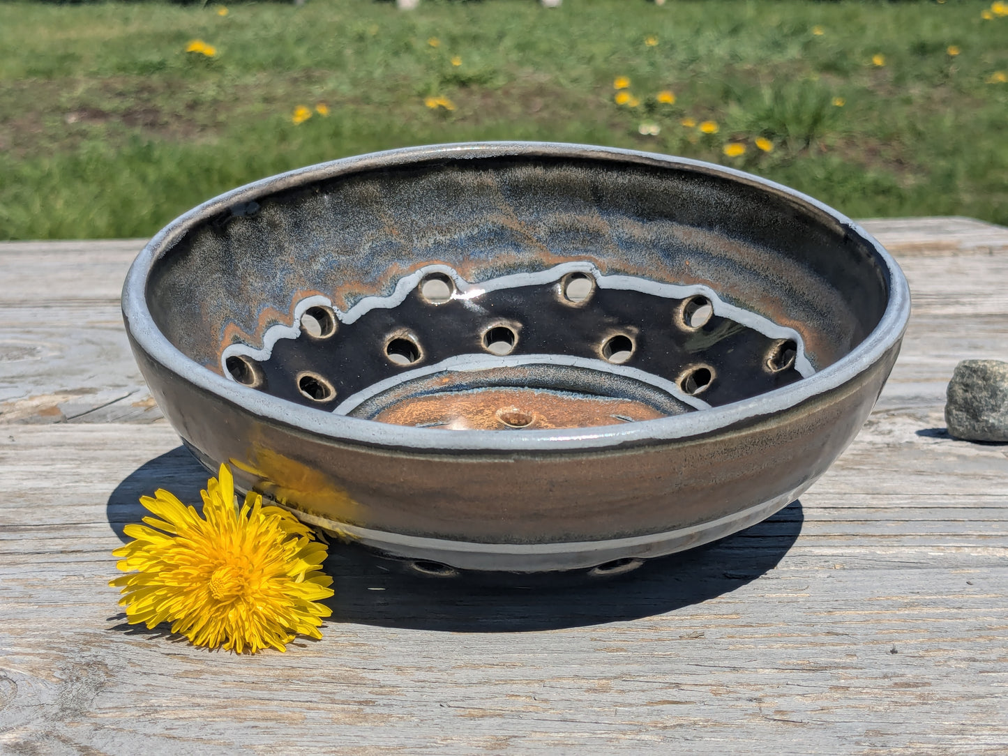 Tiger Stripe Berry Bowl
