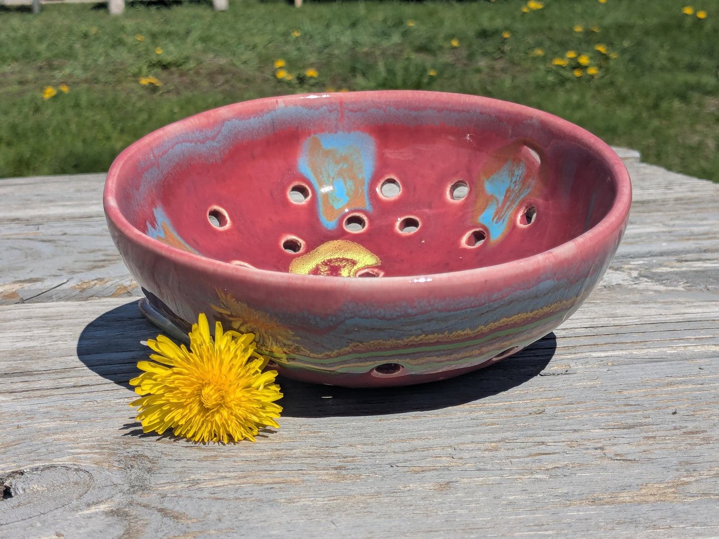 Asteroid Red Berry Bowl