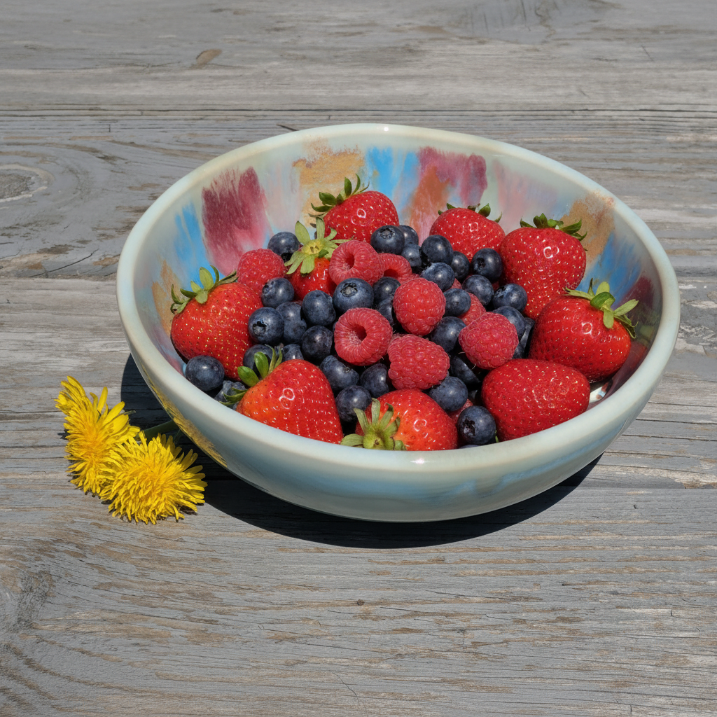 Sand Dollar Berry Bowl