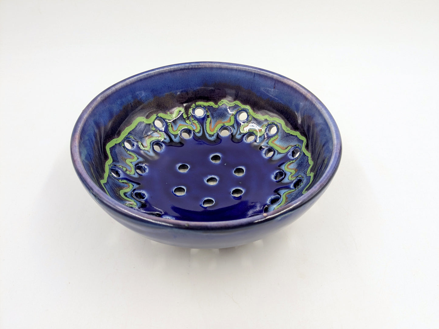 Galaxy Blue Berry Bowl