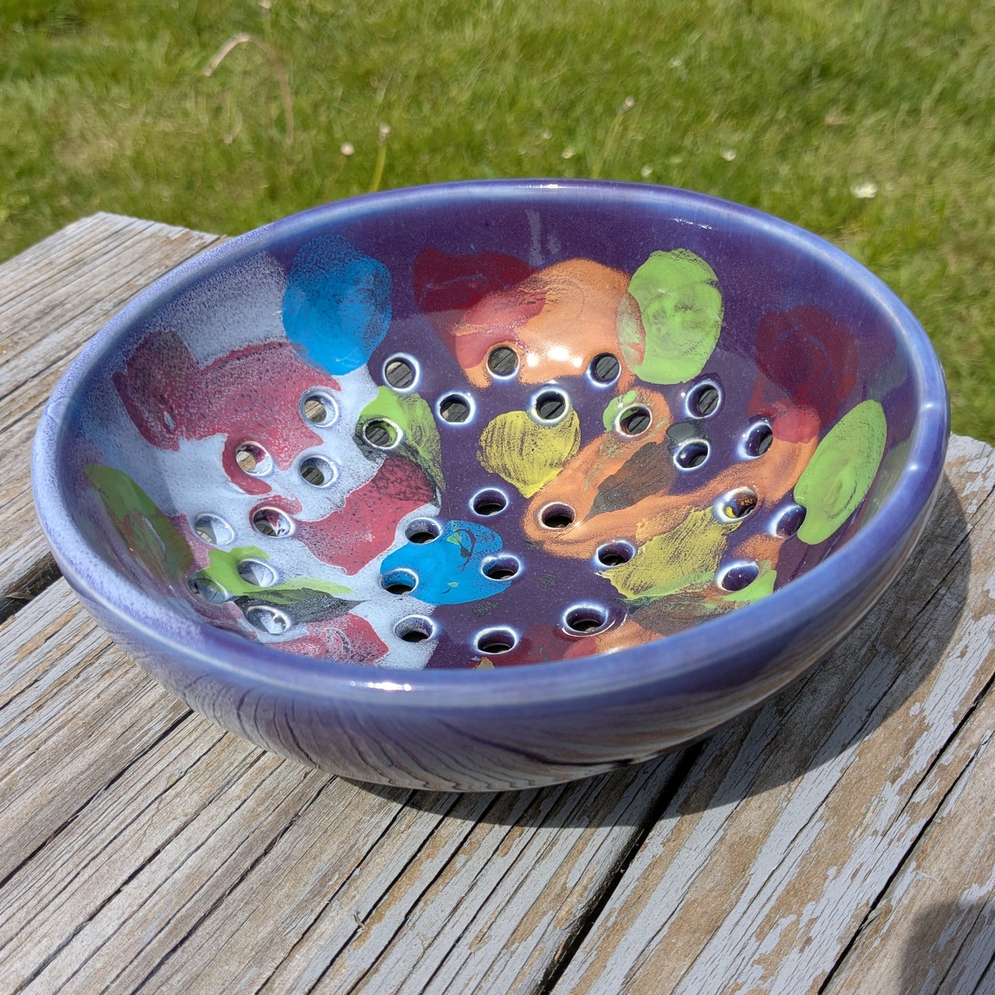 Fifty-Fifty Berry Bowl