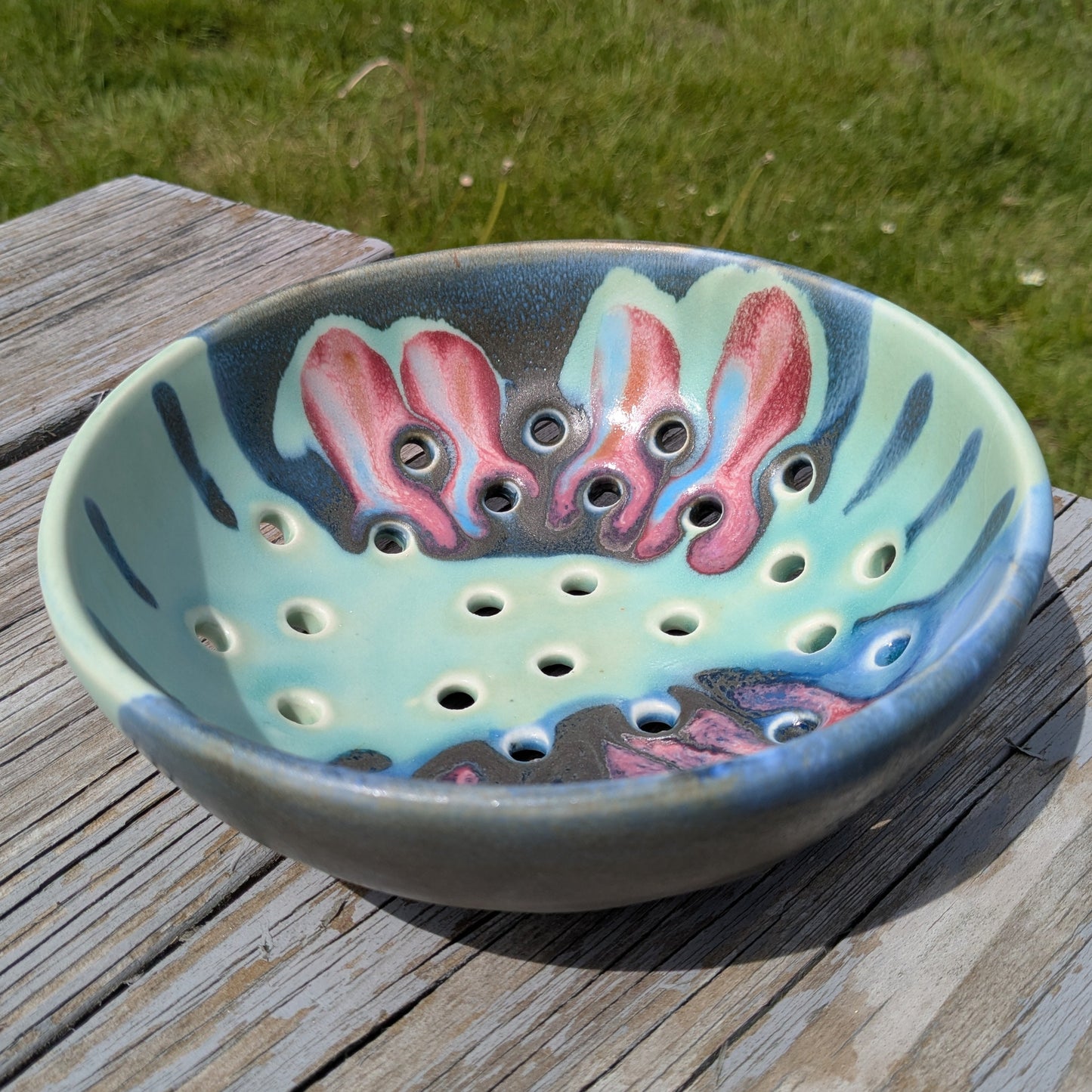 Green Black Baby Bowl