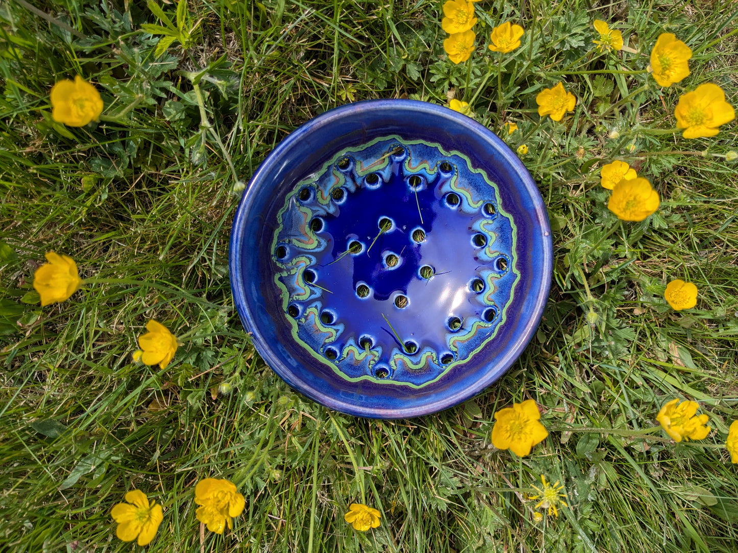 Galaxy Blue Berry Bowl