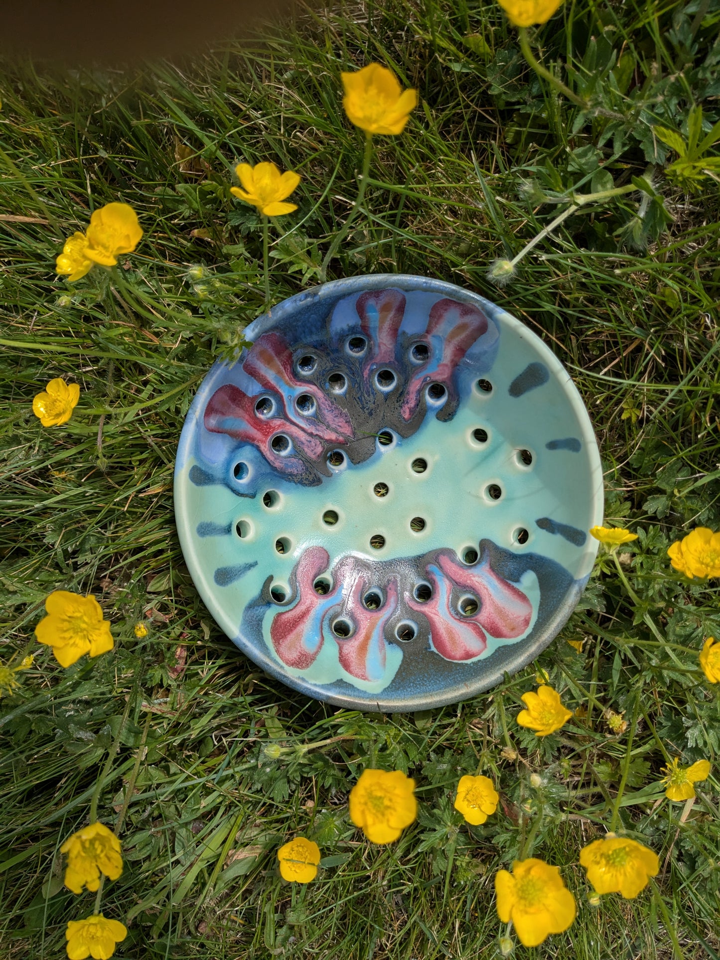 Green Black Baby Bowl