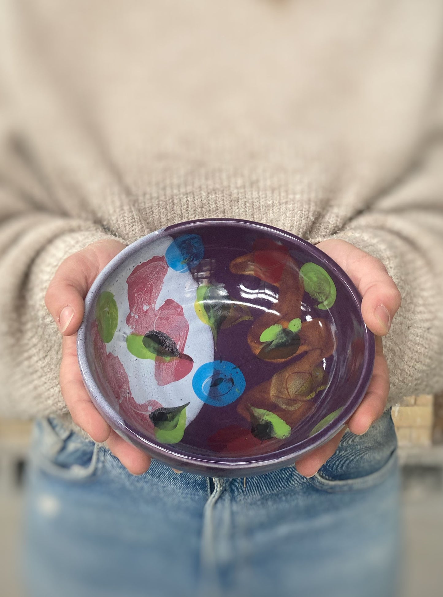Fifty-Fifty Baby Bowl