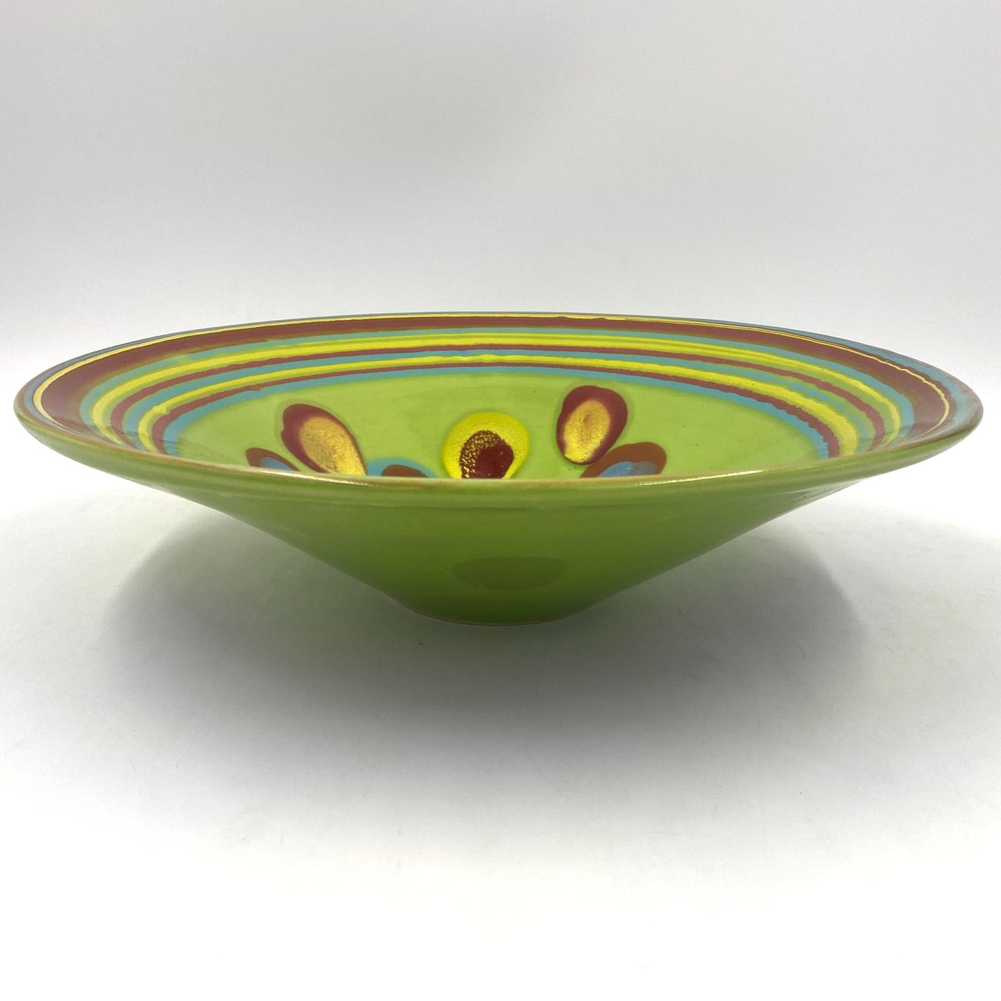 Planet Green Conical Bowl