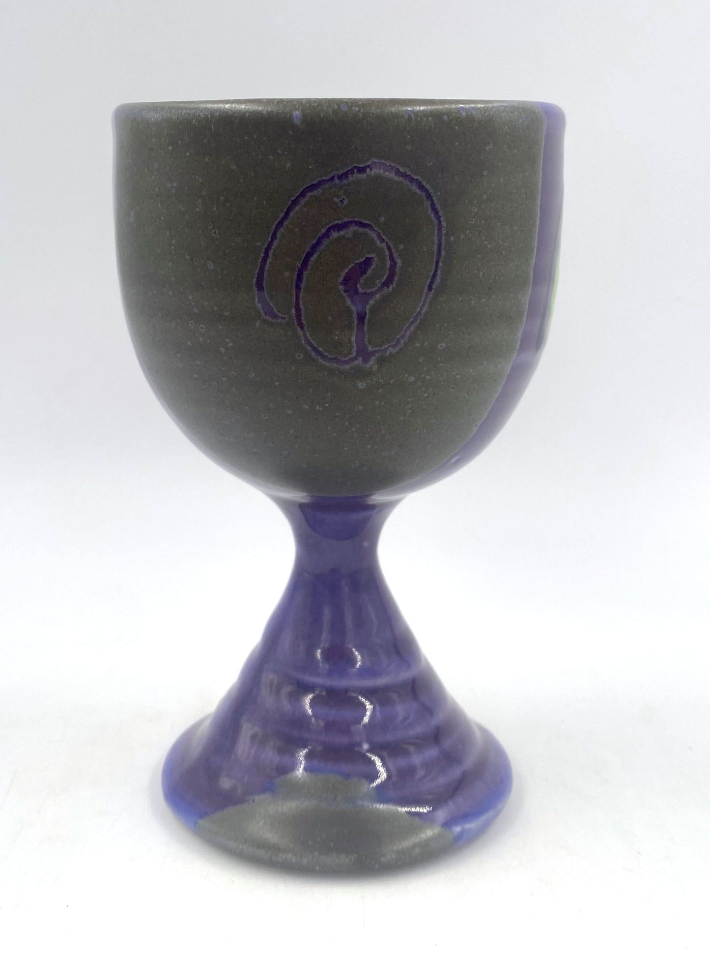 Purple Poppy Goblet