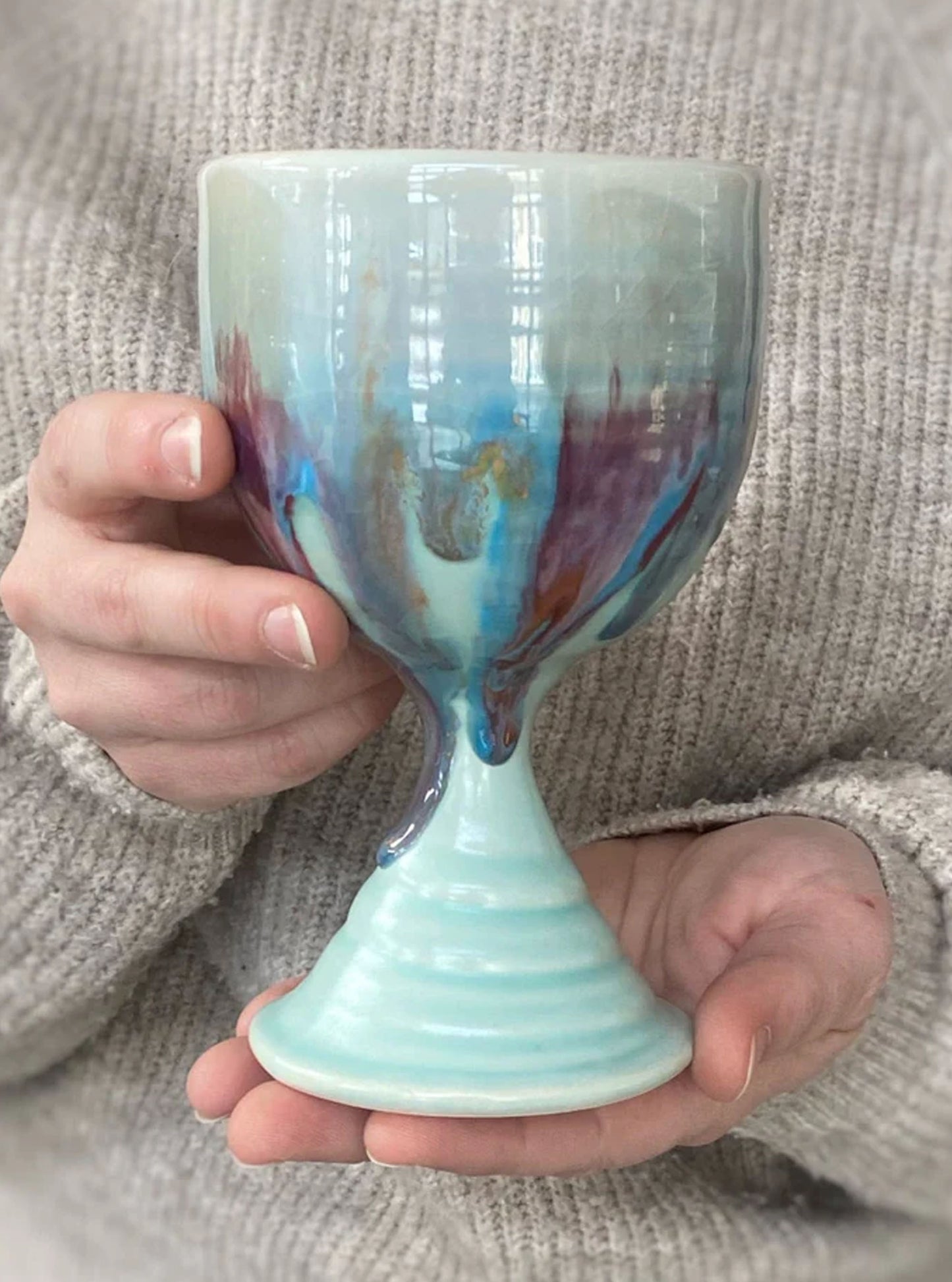 Sand Dollar Goblet