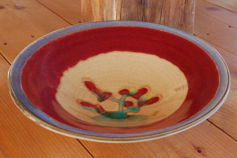 Snap Dragon Conical Bowl