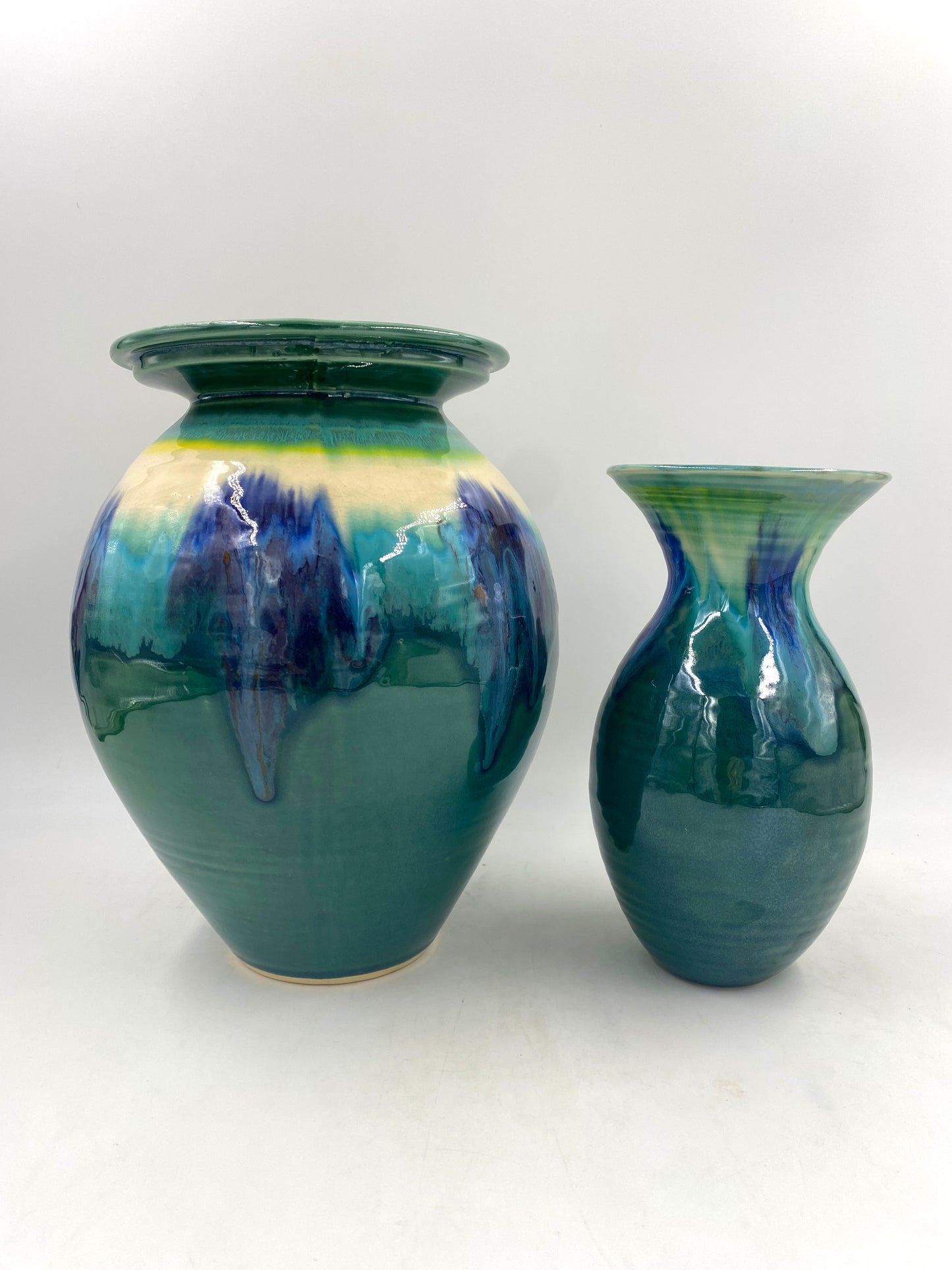 Teal Classic Vase