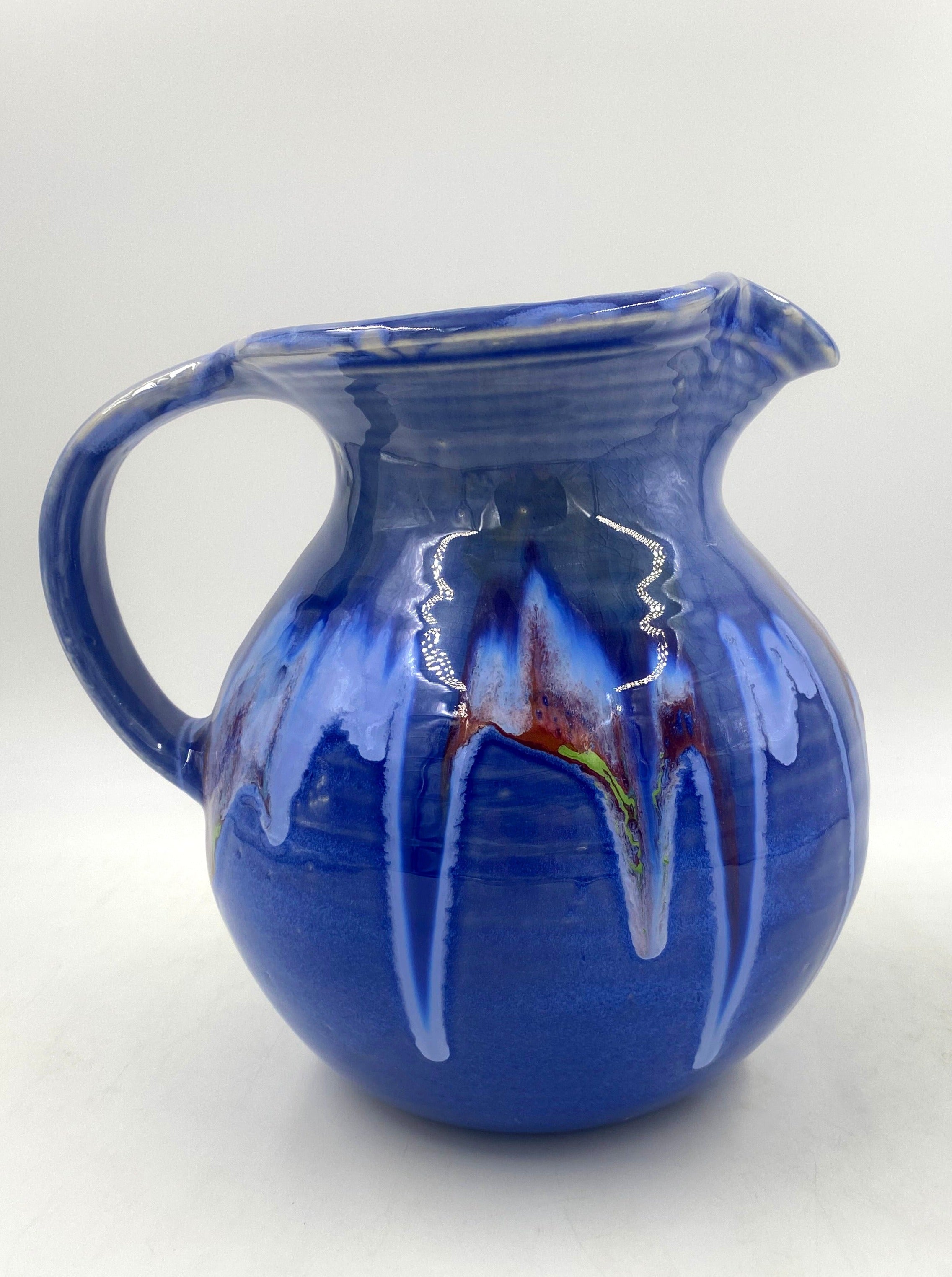 Moon Pitcher Blue Moon Pitcher – Lasser Ceramics