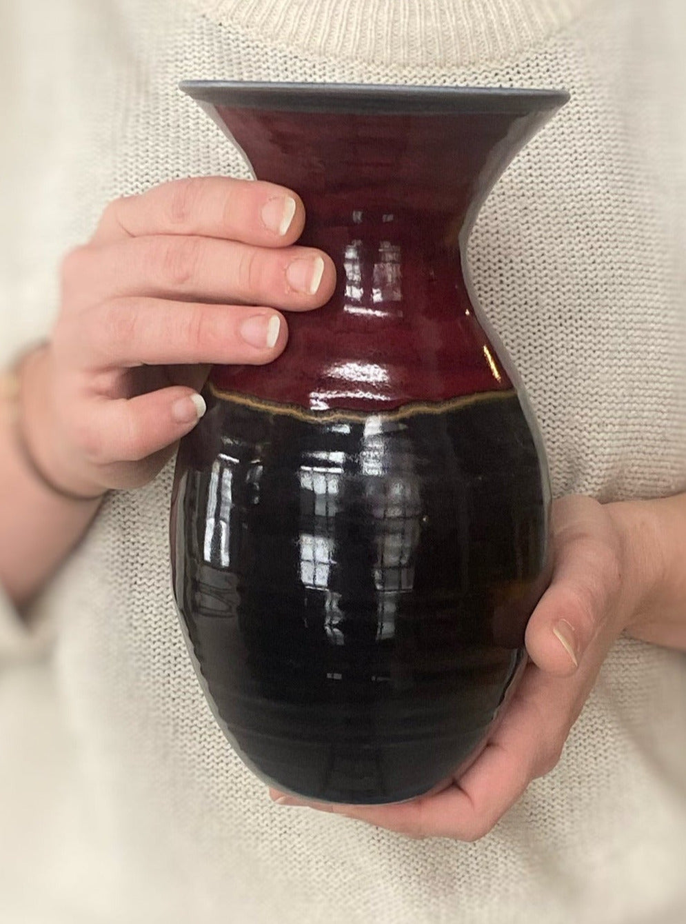 Midnight Tulip Petite Vase