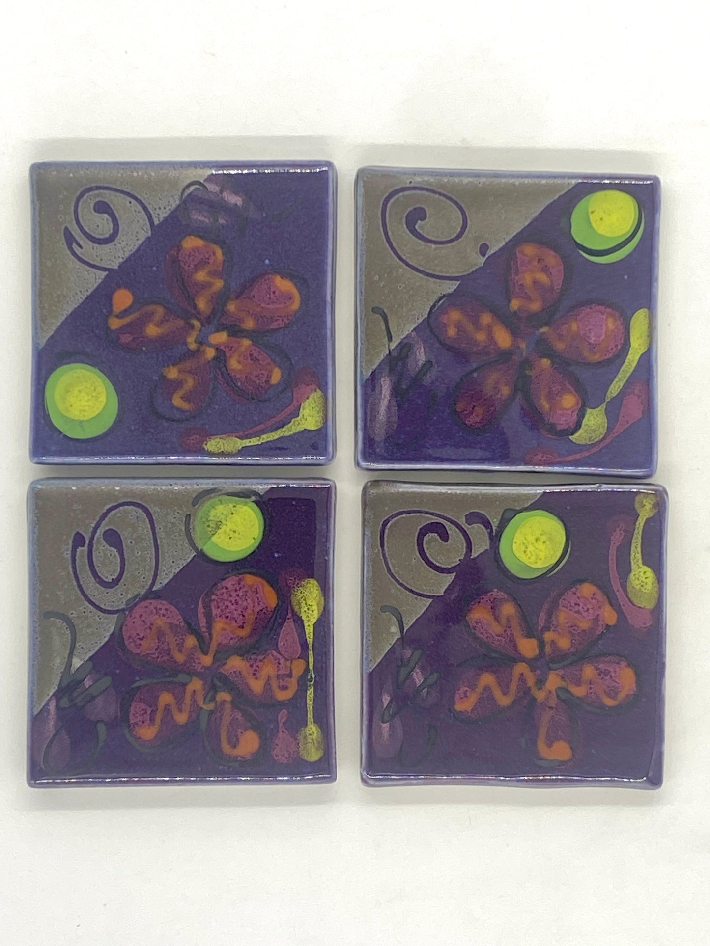 Purple Poppy Tile