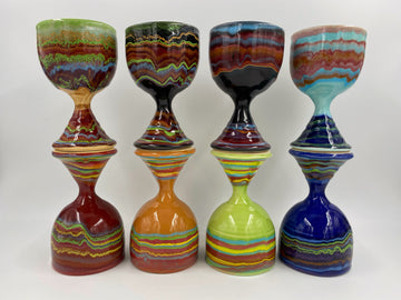 wine glasses in spanish Unique Handmade Ceramic Diningware – Lasser Ceramics