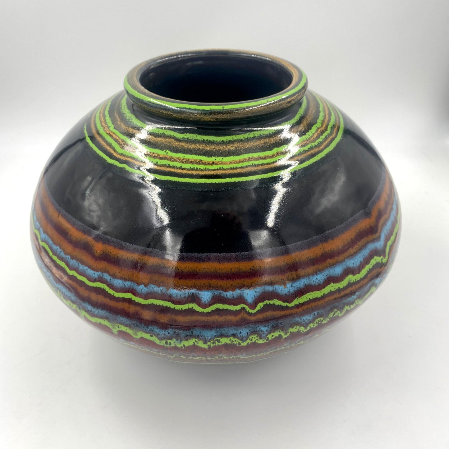 Spanish Night Globe Vase