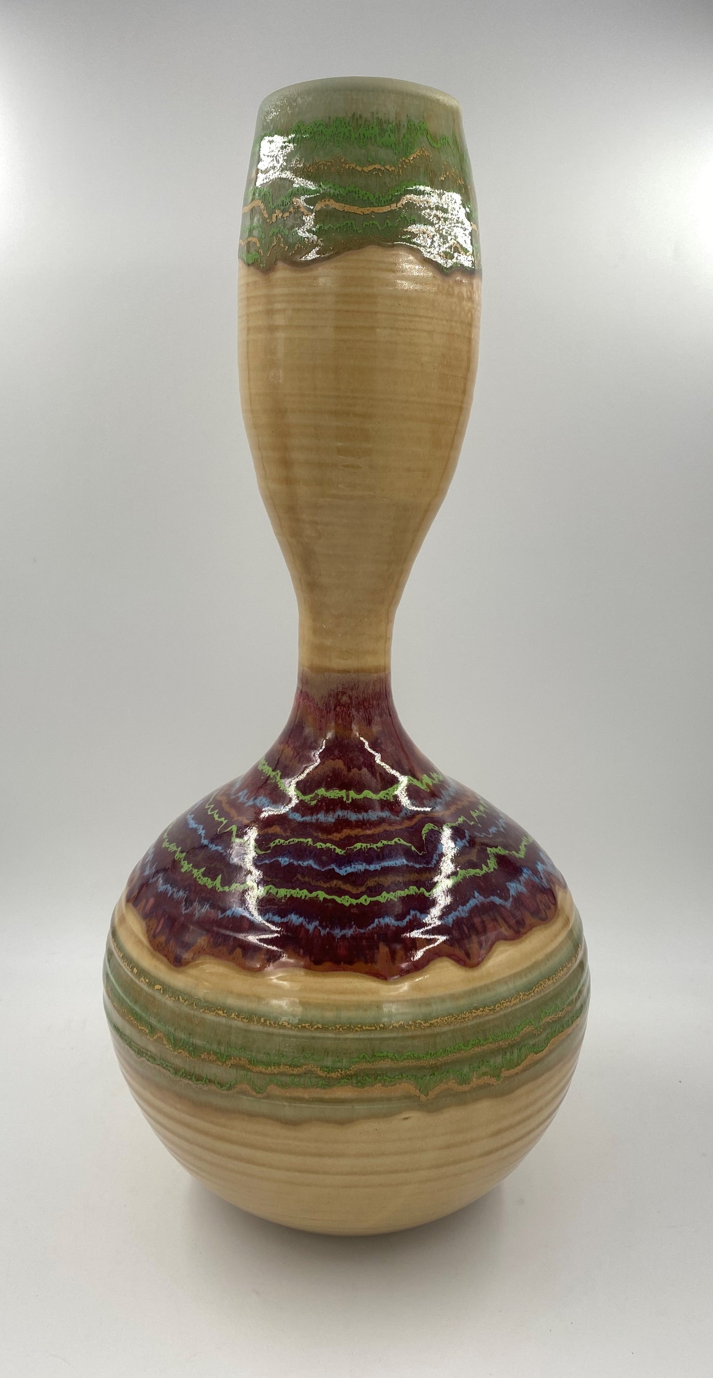 Spanish Gourd Vase