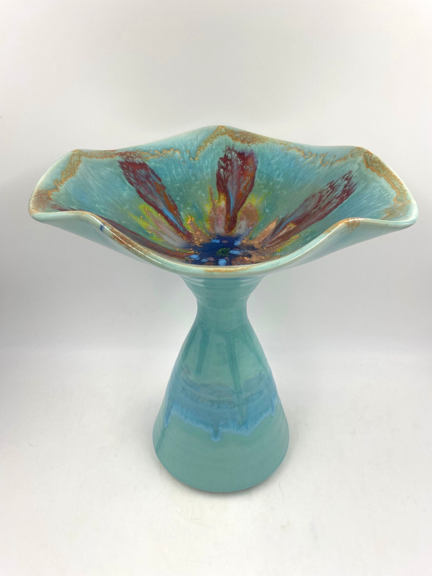 Sand Dollar Compote Bowl