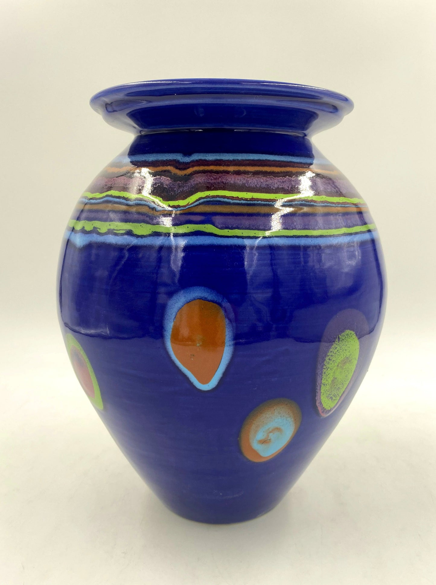 Galaxy Blue Classic Vase