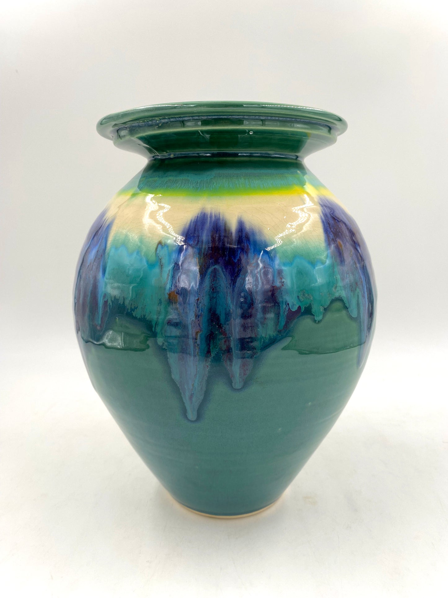 Teal Classic Vase