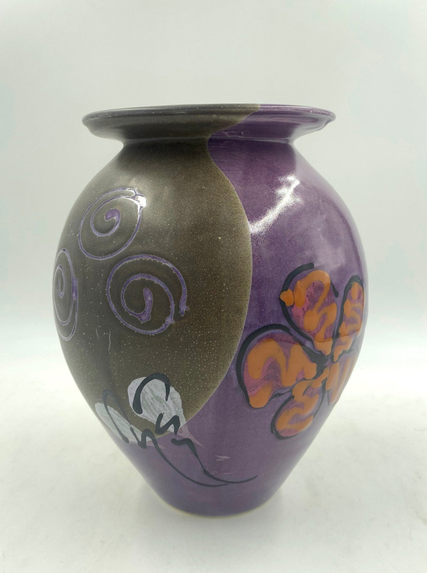 Purple Poppy Classic Vase