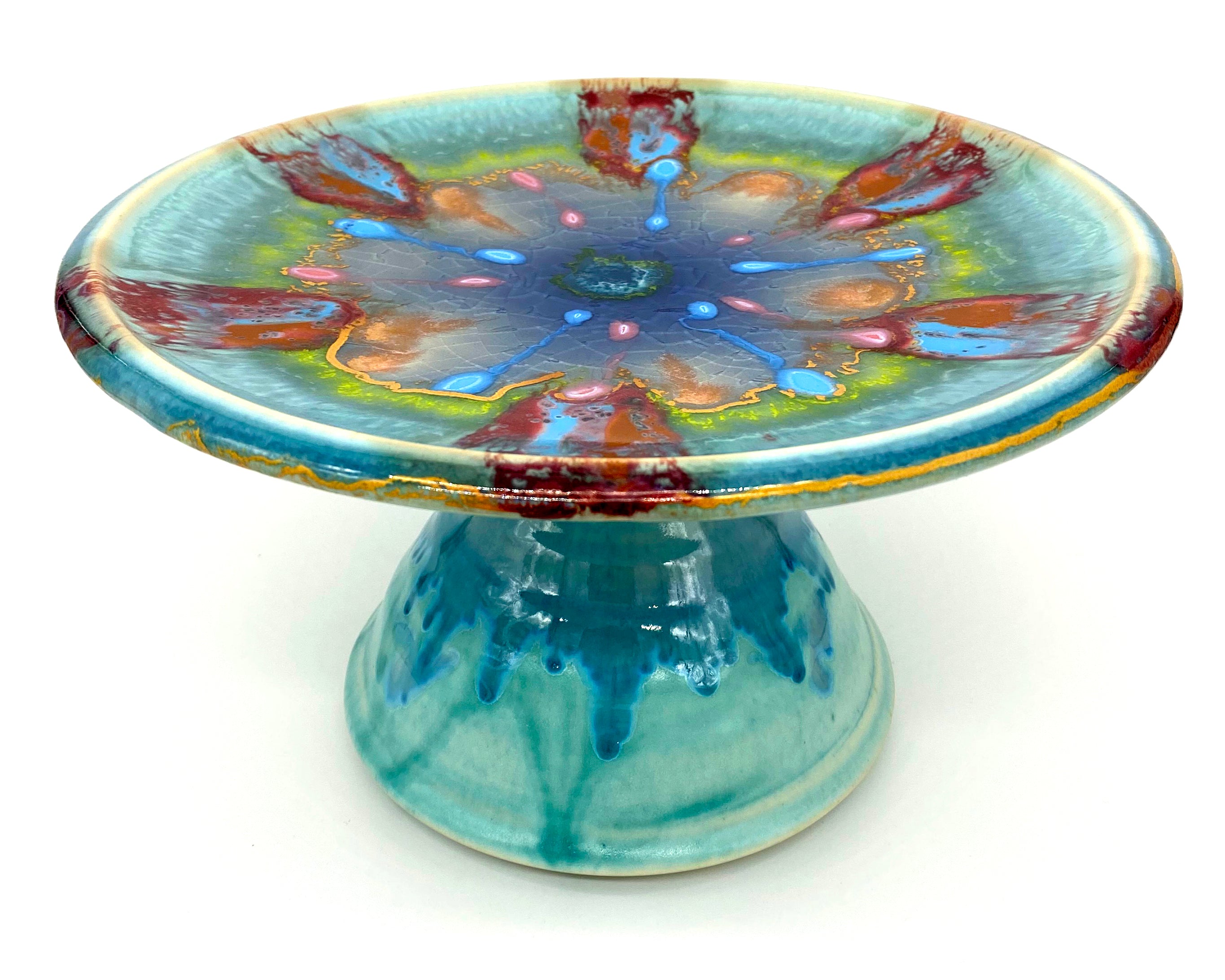 Sand Dollar Cake Plates