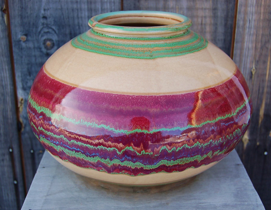 Spanish Globe Vase